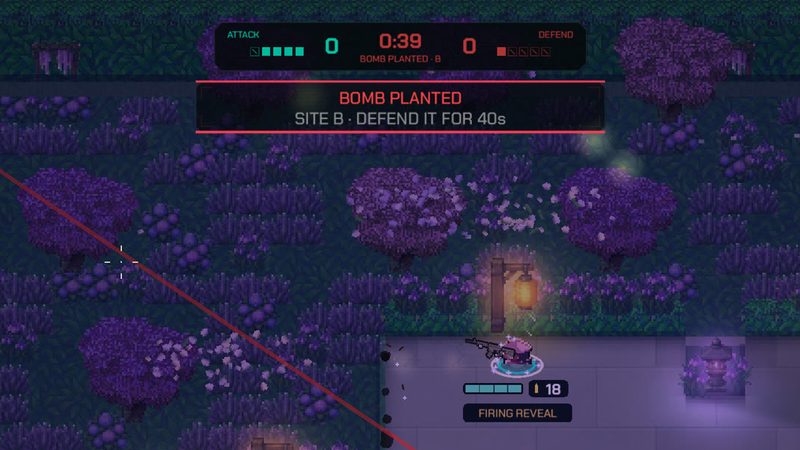 Search and Destroy on Violet Gardens: bomb planted at site B